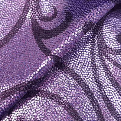 Lack-Shine-Print 47Y9-flieder-orient-schwarz