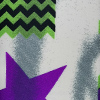 Polyamid-glzd-Print 14Z5-zigzag-stars-lila-91260