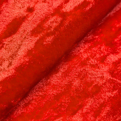 Samt-gecrasht 11K4-hellrot