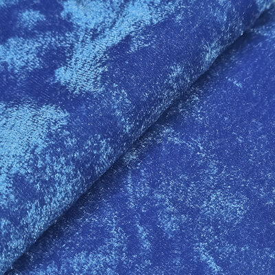 Samt-gecrasht 11T9-royalblau